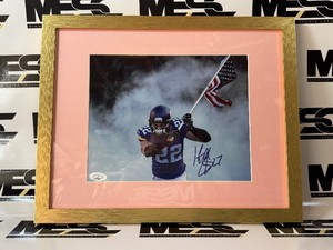 Harrison Smith Autograph w JSA Authenitcation Framed Minnesota Vikings Football Photo