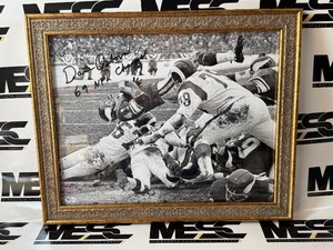 Dave Orborn Autograph w Authentication Minnesota Vikings Football Framed Photo