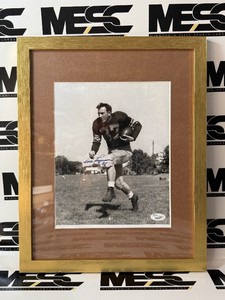 Howie Ferguson Autograph w JSA Authentication Framed Vintage Football Photo