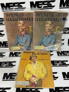 (3) Vintage 1960s Sports Illustrated Magazines