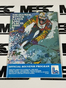 1980 XIII Olympic Winter Games Lake Placid Official Program (Miracle on Ice)