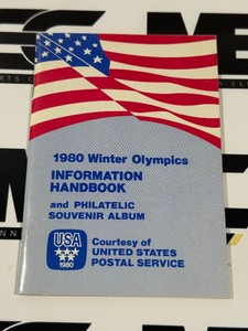 1980 Winter Olympics Information Handbook (Miracle on Ice)
