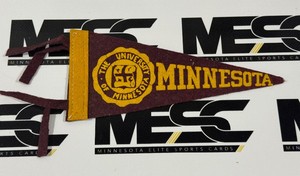 Vintage University of Minnestoa Mini Felt Pennant