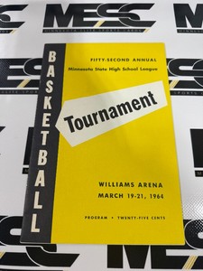 1964 Vintage Minnesota State High School Basketball Program