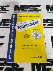 1967 Vintage Minnesota State High School Basketball Program