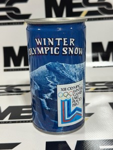 Winter Olympic Snow 1980 Lake Placid Games Vintage Can