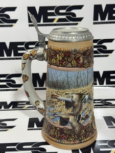 Ducks Unlimited 1990 Weatherfowl Series Limited Edition Stein