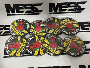 (8) 1986 Rowse Bow University of Iowa Vintage Pins