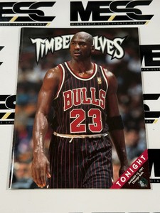 Michael Jordan vs. Minnesota Timberwolves January 15, 1997 Basketball Game Program