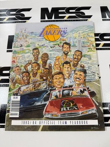 Los Angeles Lakers 1993-94 Official Team Basketball Yearbook