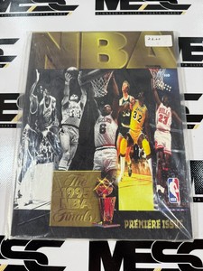 1995 NBA Finals Premier Issue Basketball Program