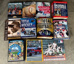 (11) Sports Book and Encyclopedia Collection