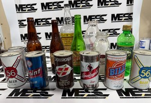 Vintage Beer, Whiskey, Dairy Can and Bottle Collection