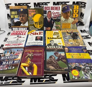 (12) Minnesota Sports and More Book Collection - Vikings, Twins, Miracle and More