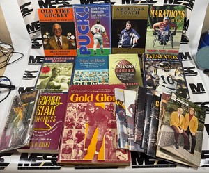 Large Sports Book and Publication Collections - Gophers, Puckett, Herb Brooks, Tarkenton and More