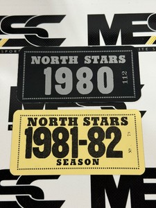 Minnesota North Stars Hockey 1980  1981-82 Season Passes