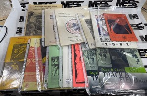 Large Lot of Minnesota High School Sports Programs 1970s-2000s