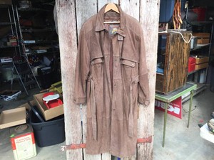 Nifty WILSONS - Adventure Bound - Mens XL Leather DusterJacket