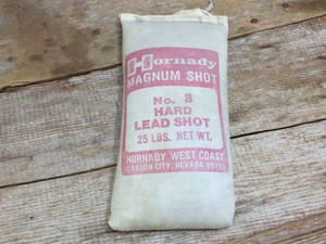 HORNADY Magnum Shot - No. 8 Hard Lead Shot - 25 Lbs