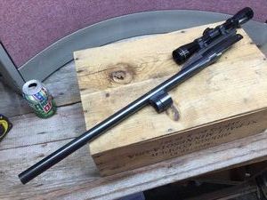 Remington Arms Co. 12 ga. 2 34 - 3 Shells Barrel wLeupold Scope