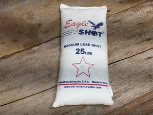 EAGLE SHOT - Magnum Lead Shot - 25 Lbs