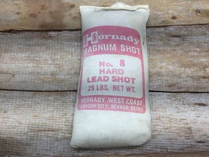 HORNADAY - No. 8 Hard Lead Shot - 25 Lbs