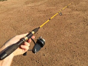 Vintage EAGLE CLAW Water Eagle WE202 Spinning Rod - Nice