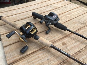 (2) Baitcast RodReels - Shimano - Pinnacle - Bass Pro