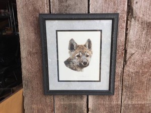 CARL BRENDERS - WOLF SCOUT #1 SN Framed Print - COA