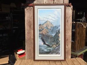 KELLY LIBERTYS FLIGHT SignedFramed Print 23 14 x 41 - Nice