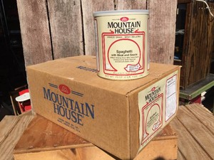 MOUNTAIN HOUSE - Spaghetti with Meat & Sauce - Freeze Dried Food
