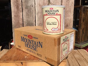 MOUNTAIN HOUSE - White Rice - Freeze Dried Food