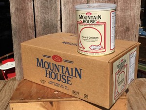 MOUNTAIN HOUSE - Rice & Chicken - Freeze Dried Food