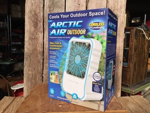 New ARCTIC AIR - Outdoor Cordless Cooling - Check it out