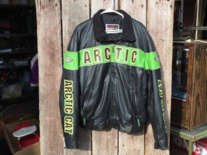 ARCTIC CAT - Arcticwear Mens XL Leather Jacket wLiner