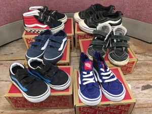 (6) Pair Kids VANS Shoes - Used