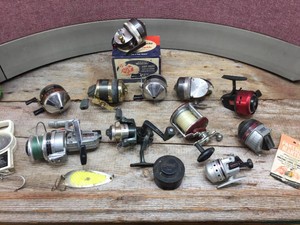 Grampas Old Fishing Reels - ABU - MITCHELL - DAIWA - ZEBCO - SHAKESPEARE