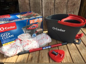 O-CEDAR Deep CleanSpin Mop System - Pretty Clean