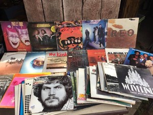 Group Vintage Record Albums - Rock - Jazz - Soul - Classical