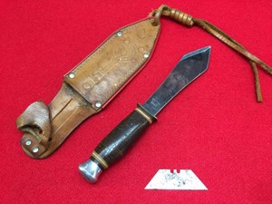 Vintage EDGE MARK #417 Professional Throwing Knife - Bulls Eye