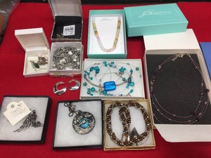 Group Estate Jewelry - Earrings - Necklace - Bracelet