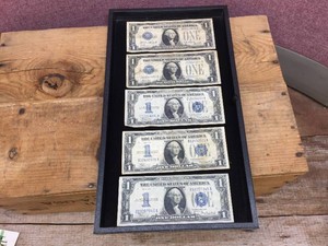 (5) U.S. Silver Certificates - Funny Backs 19281934