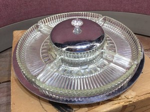 Mid-Century MODE by Kromex #200 Lazy Susan - Look This Up