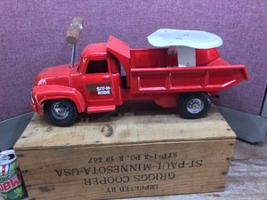 Vintage BUDDY L Sit-N-Ride Pressed Steel Truck