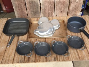 Pre-Owned Cookware - Wilton - Woll - Calphalon - David Burke - Pampered Chef