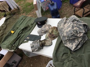 Military Duffle Bags - Caps - Canteen - Sleeping Bag Cover