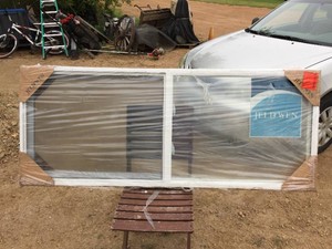JELD-WEN 70 x 27.5 Vinyl Sliding Window - Unused