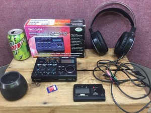 TASCAM DP-006 Pocket Studio - Headphones - Korg - Speaker