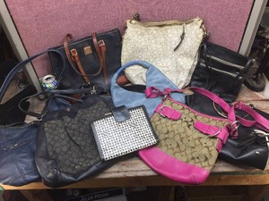10 Womens PurseHandbags - COACH - DOONEY - CK - The SAK - BeBe