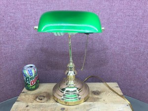 Bankers Desk Lamp - Works